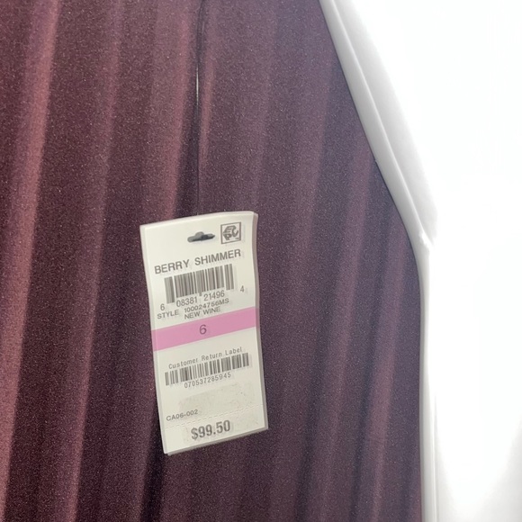 Alfani Sleeveless pleated color block swing dress - Picture 9 of 11